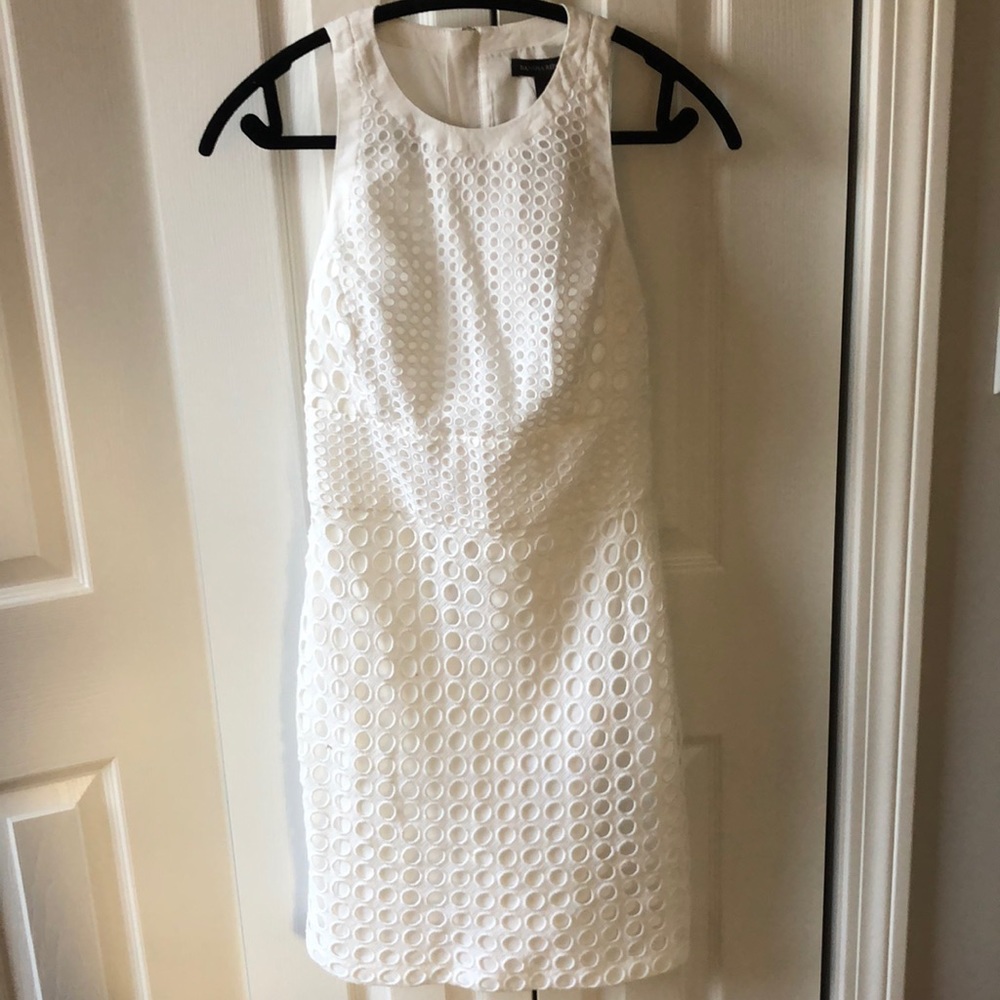 Banana Republic white dress